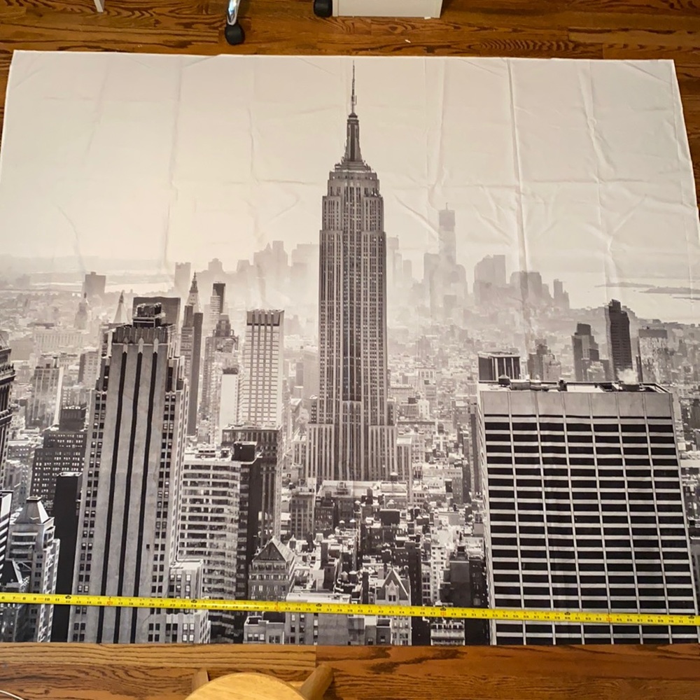 Black & White NYC Wall Tapestry